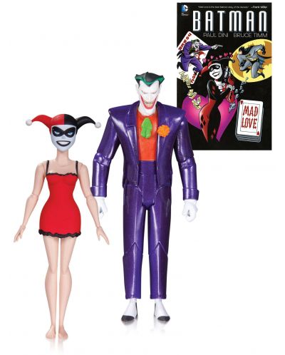 Екшън фигури Batman The Animated Series: The Joker & Harley Quinn Mad Love, 15 cm - 2