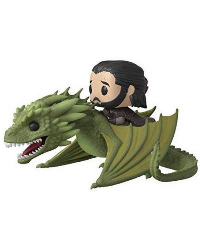 Фигура Funko POP! Television: Game of Thrones - Jon Snow with Rhaegal #67 - 1