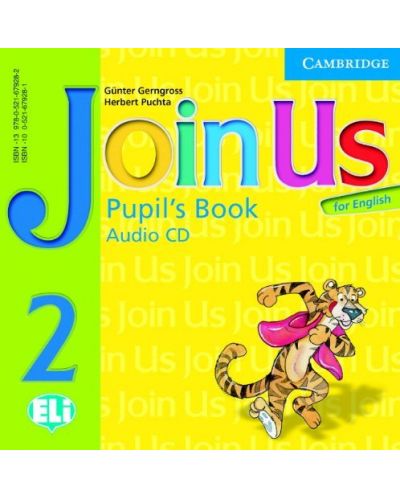 Join Us for English 2: Английски език - ниво Pre-A1 (CD с упражнения от учебника) - 1