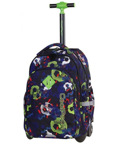 Раница с колелца Cool Pack Junior Trolley - Football