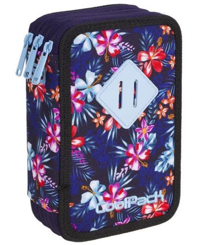 Несесер с ученически пособия Cool Pack Jumper 3 - Tropical Bluish, с 3 отделения