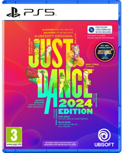 Just Dance 2024 - Код в кутия (PS5) - 1