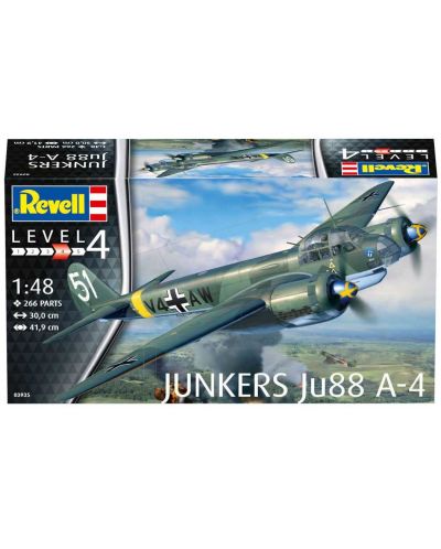 Сглобяем модел на военен самолет Revell - Junkers Ju88 A-4 - 3