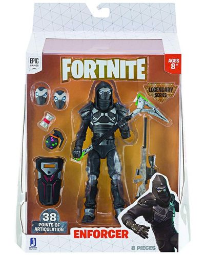 Фигурка Jazwares Fortnite Legendary Series - Enforcer, с аксесоари