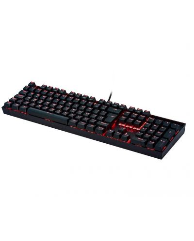 Механична клавиатура Redragon - Mitra K551, Blue, LED, черна
