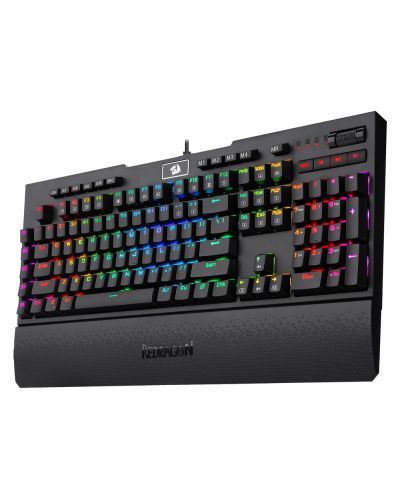 Гейминг клавиатура Redragon - Brahma PRO K586, RGB, черна - 2