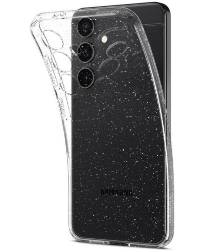 Калъф Spigen - Liquid Crystal Glitter, Galaxy S24 Plus, Crystal Quartz - 4