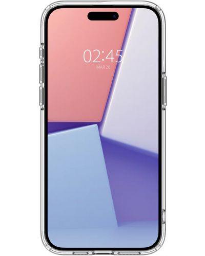 Калъф Spigen - Ultra Hybrid, iPhone 15 Pro, Crystal Clear - 3