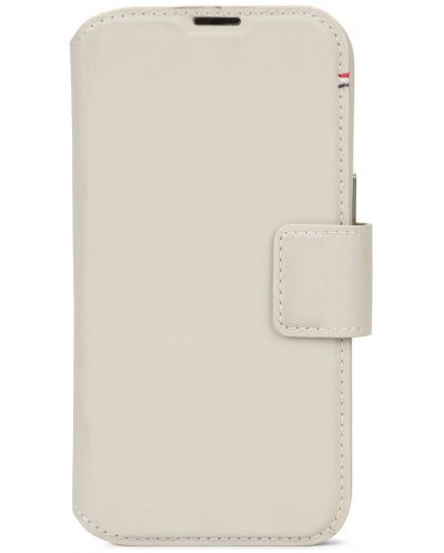 Калъф Decoded - Leather Detachable Wallet MagSafe, iPhone 15, бежов - 4