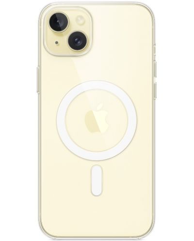 Калъф Apple - Clear MagSafe, iPhone 15 Plus, прозрачен - 3