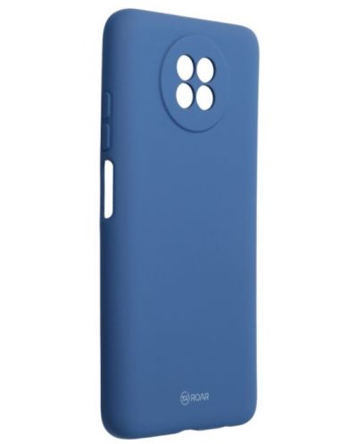 Калъф Roar - Colorful Jelly, Redmi Note 9 5G, син - 1
