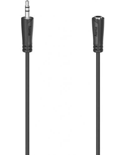 Удължителен аудио кабел Hama - 205120, AUX мъжки/AUX женски, 3m, блистер - 1
