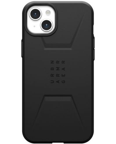 Калъф UAG - Civilian MagSafe, iPhone 15 Plus, черен - 1
