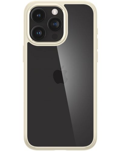 Калъф Spigen - Ultra Hybrid, iPhone 15 Pro, Sand Beige - 1