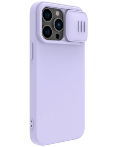 Калъф Nillkin - CamShield Silky Magnetic, iPhone 14 Pro Max, лилав - 4