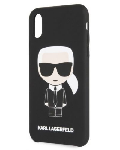 Калъф Karl Lagerfeld - Full Body Iconic, iPhone X/XS, черен - 4