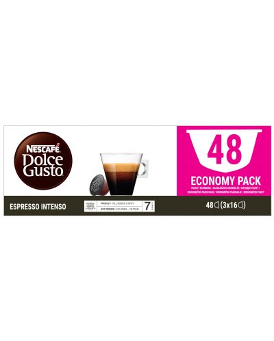 Кафе капсули NESCAFE Dolce Gusto - Espresso Intenso Economy pack, 48 напитки - 1