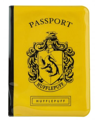 Калъф за паспорт Cine Replicas Movies: Harry Potter - Hufflepuff - 1