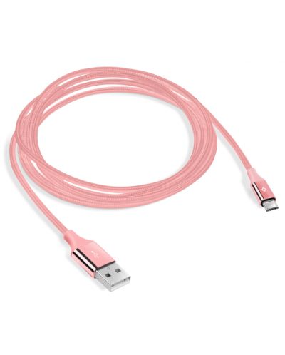 Кабел ttec - AlumiCable, Micro USB/USB-A, 1.2 m, Rose Gold - 3