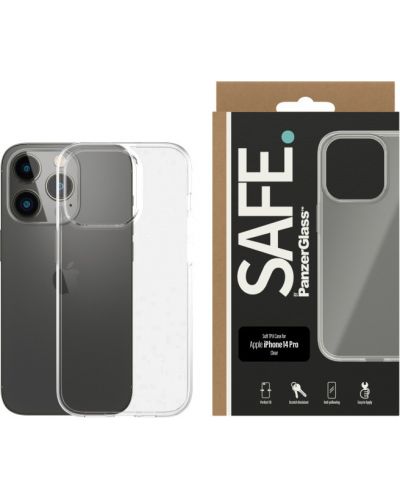 Калъф Safe - iPhone 14 Pro, прозрачен - 1