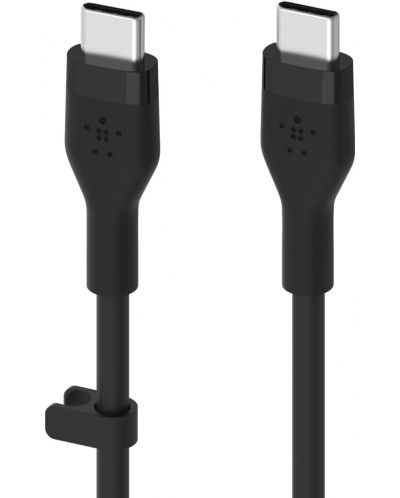 Кабел Belkin - Boost Charge, USB-C/USB-C, 3 m, черен - 1