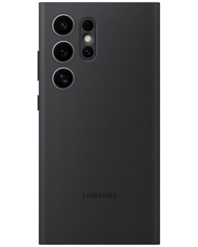 Калъф Samsung - S-View Case, Galaxy S24 Ultra, черен - 2