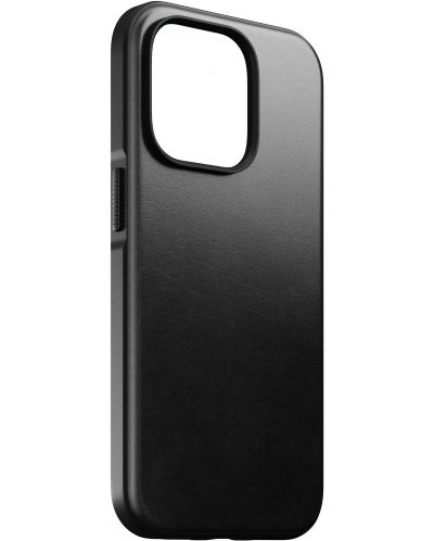 Калъф Nomad - Modern Leather MagSafe, iPhone 14 Pro, черен - 2