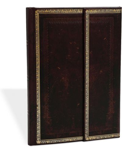  Календар-бележник Paperblanks Black Moroccan - Midi, 13 x 18 cm, 72 листа, 2024 - 1