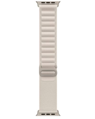 Каишка Apple - Alpine Loop S, Apple Watch, 49 mm, бяла - 1
