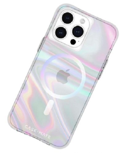 Калъф Case-Mate - Soap Bubble, iPhone 15 Pro, многоцветен - 2