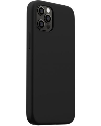 Калъф Next One - Silicon MagSafe, iPhone 12 Pro Max, черен - 3