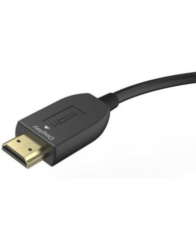 Кабел Hama - 205345 Optical, HDMI/HDMI с Ethernet, 3m, черен - 2