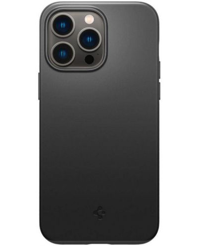 Калъф Spigen - Thin Fit, iPhone 14 Pro Max, черен - 2