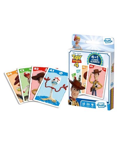 Карти за игра Cartamundi - Toy Story, 4 в 1 - 2