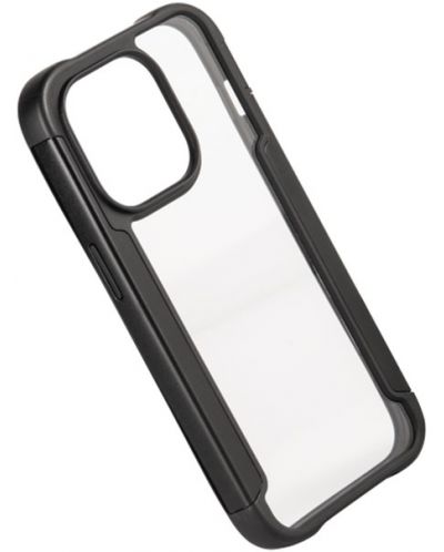 Калъф Hama - Metallic Frame, iPhone 14 Pro Max, прозрачен - 2