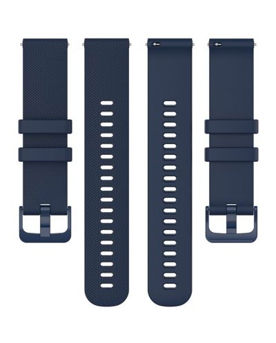 Каишка Techsuit - W006, Galaxy Watch/Huawei Watch, 20 mm, синя - 6
