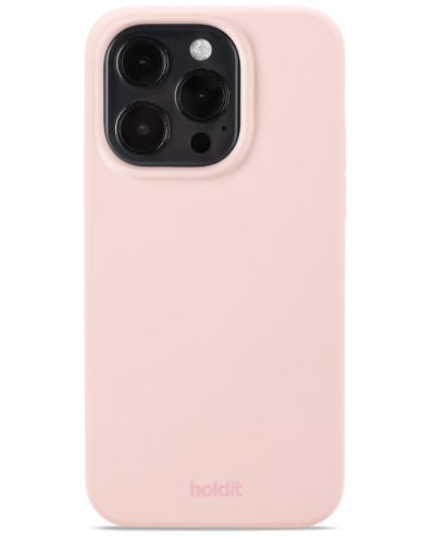 Калъф Holdit - Silicone, iPhone 14 Pro, Blush Pink - 1