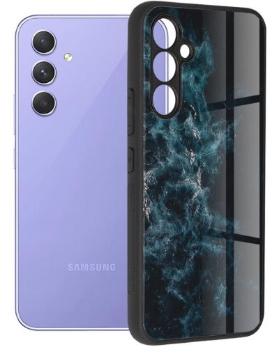 Калъф Techsuit - Glaze, Galaxy A54, Blue Nebula - 1