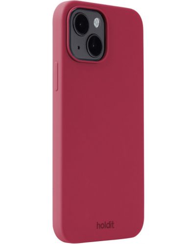 Калъф Holdit - Silicone, iPhone 15, Red Velvet - 3