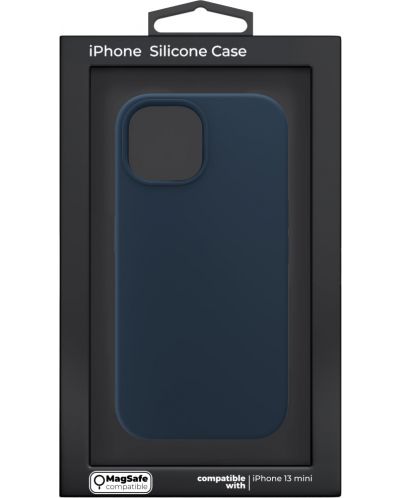 Калъф Next One - Silicon MagSafe, iPhone 13 mini, син - 7