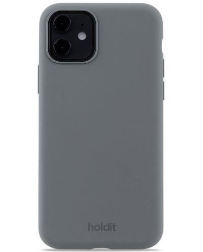 Калъф Holdit - Silicone, iPhone 11, Space Gray - 1