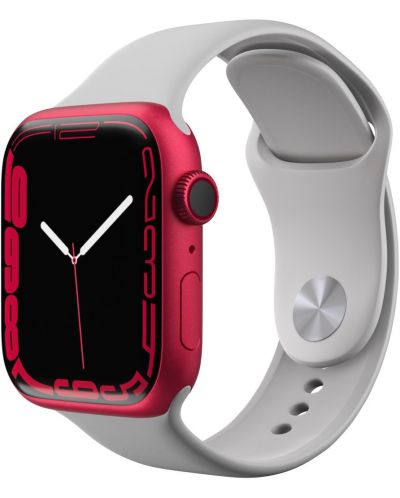 Каишка Next One - Sport Band Silicone, Apple Watch, 38/40 mm, сива - 2