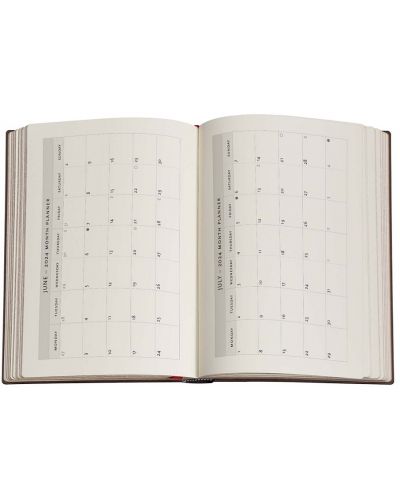 Календар-бележник Paperblanks Tropical Garden - Хоризонтален, 80 листа, 2024 - 3
