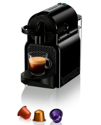 Кафемашина с капсули Nespresso - Inissia Black, D40-EUBKNE4-S, 19 bar, 0.7 l, черна - 2
