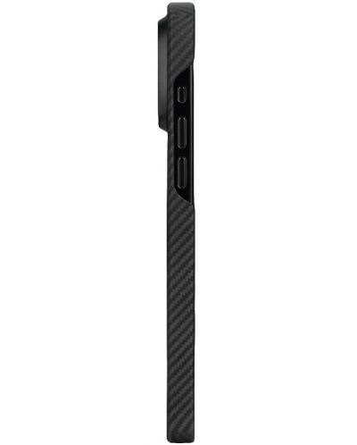 Калъф Pitaka - Fusion MagEZ 4 600D, iPhone 15, Grey Twill - 4
