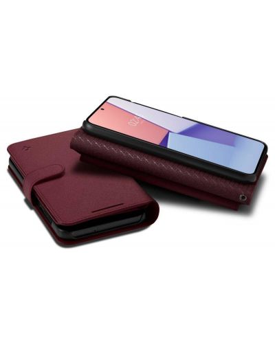 Калъф Spigen - Wallet S Plus, Galaxy S23, червен - 6