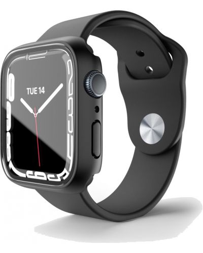Протектор Next One - Shield, Apple Watch 7/8, 41 mm, черен - 1