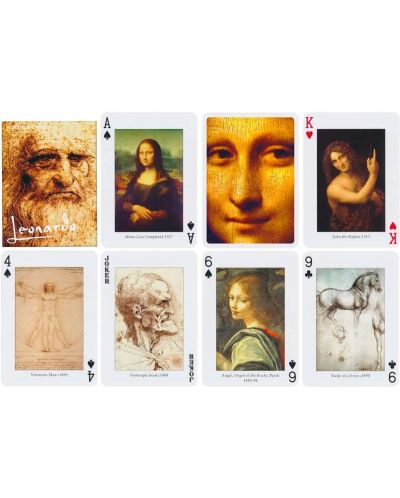 Карти за игра Piatnik - Leonardo da Vinci - 2