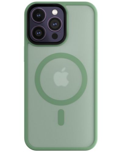 Калъф Next One - Pistachio Mist Shield MagSafe, iPhone 14 Pro Max, зелен - 2