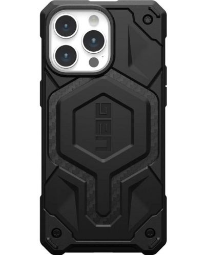 Калъф UAG - Monarch Pro MagSafe, iPhone 15 Pro Max, Carbon Fiber - 2
